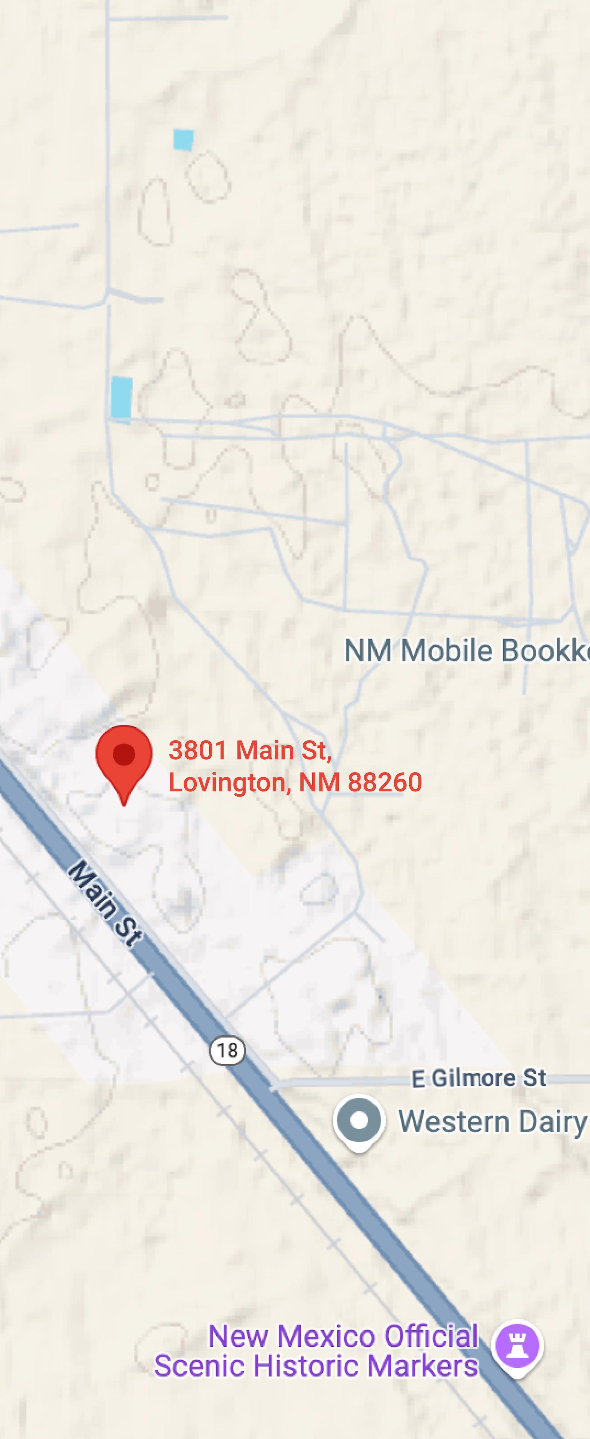 Lovington location